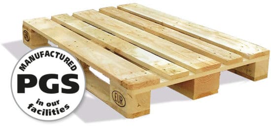 PGS reverse all types of standard and customized wood pallets